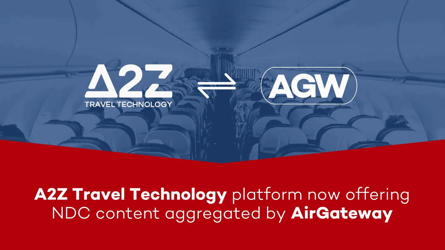 NDC content aggregated by AirGateway now closer to Scandinavian agencies via A2Z Travel Technology booking platform