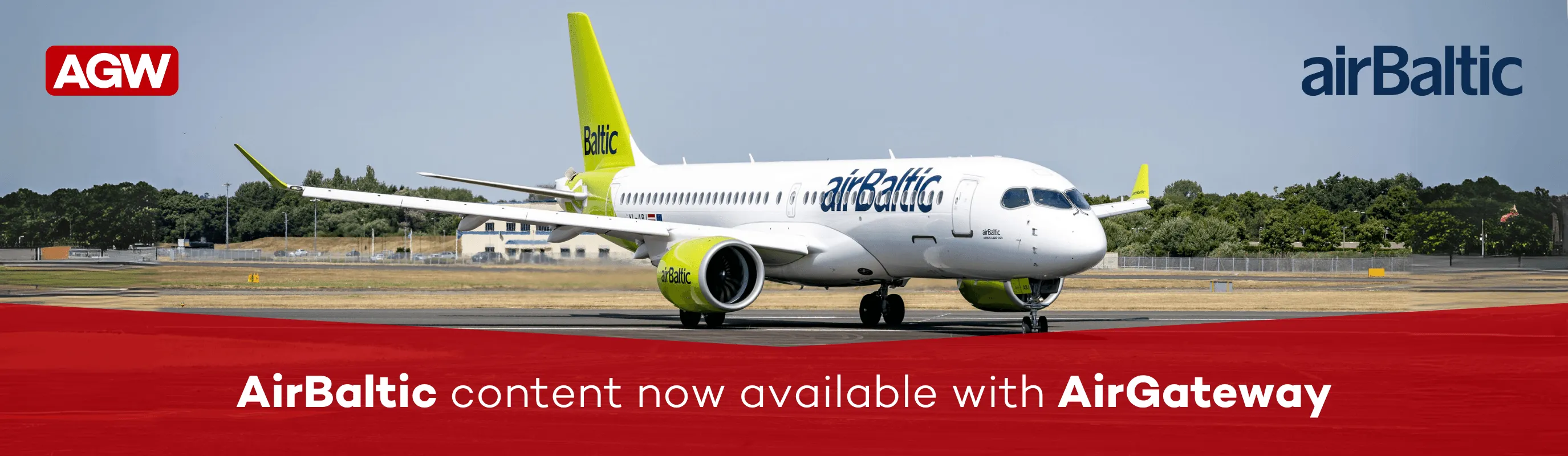 AirBaltic content integrated into AirGateway platform